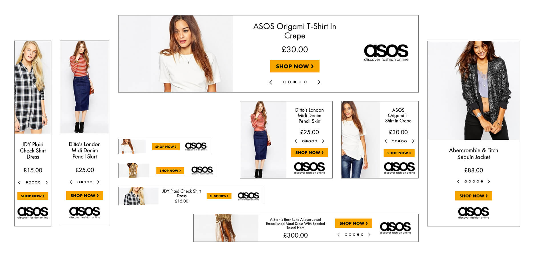 ASOS Banner Sizes