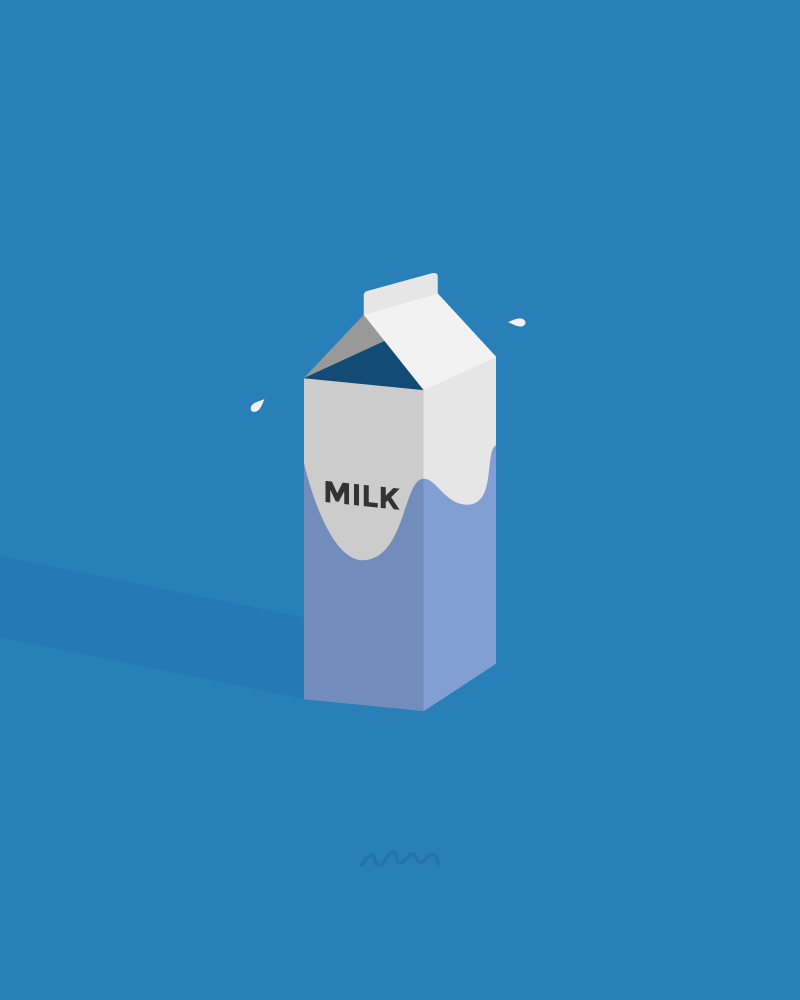 Milk: Blue