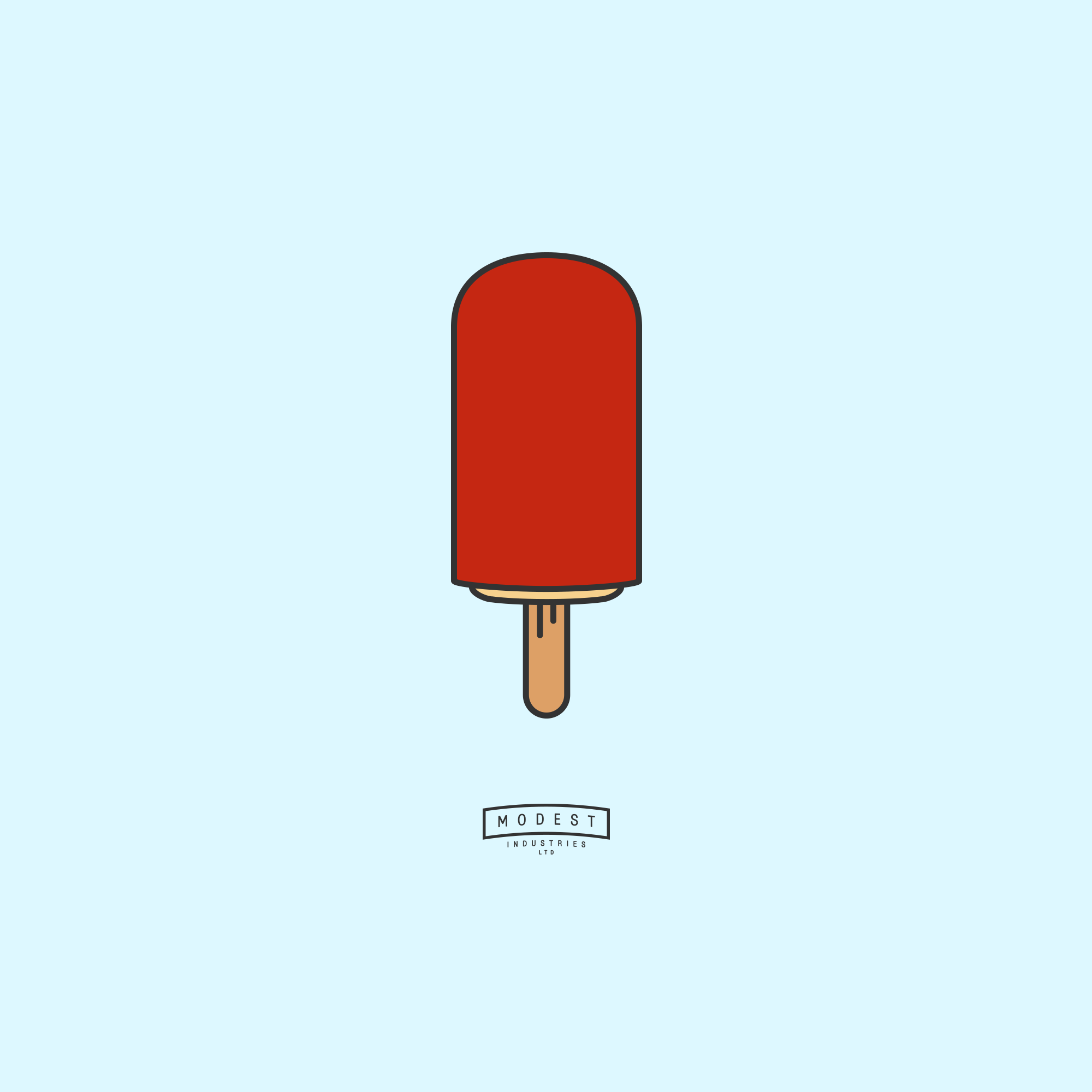 Modest Industries Instagram Ice Lolly