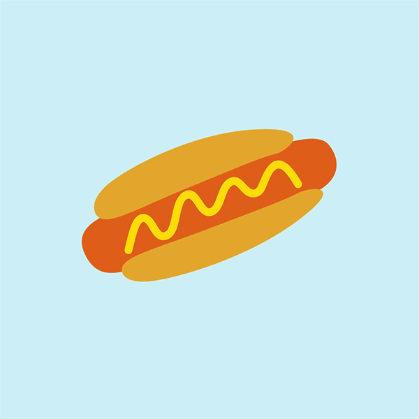 Hawt Dawg Squiggle Motion Graphic